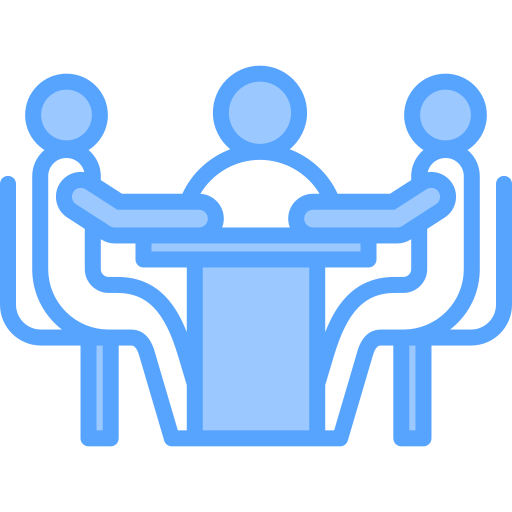 Team meeting icon